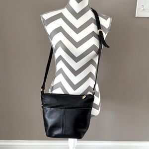Stone Mountain Black Crossbody Bag